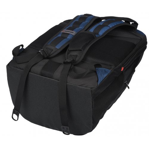 Купить Рюкзак Wenger 17" Ibex (600638) Black/Blue - цена в Харькове, Киеве, Днепре, Одессе
в интернет-магазине Telemart фото