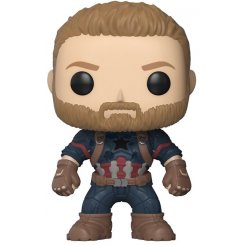 Funko Pop! Марвел: Мстители: Война Бесконечности: Капитан Америка (26466)