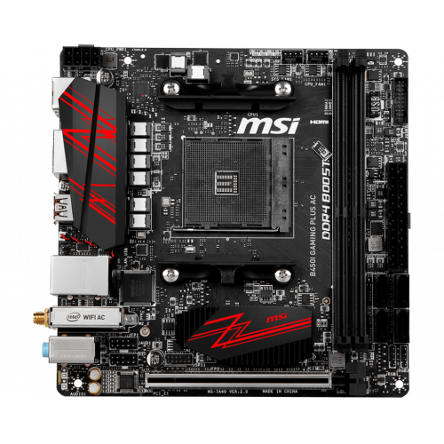 Build a PC Motherboard MSI B450I GAMING PLUS AC (sAM4, AMD + Ryzen 3000 Gen Ready with compatibility check and analysis