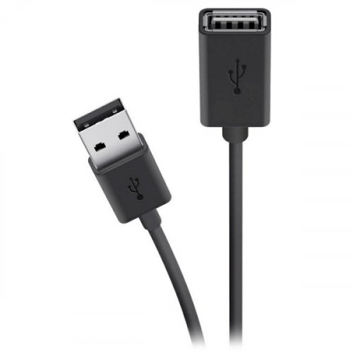 

Belkin USB 2.0 AM-AF 1.8m Extension (F3U153BT1.8M) Black