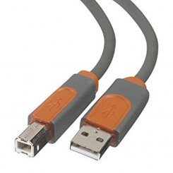 Кабель Belkin USB 2.0 AM-BM 1.8m DSTP Premium Pro Series (CU1000cp1.8M-P) Black