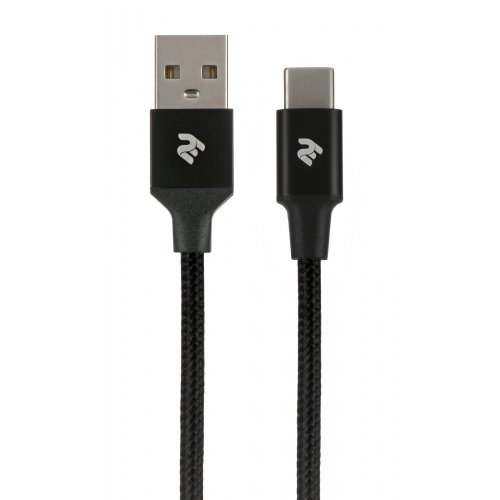 Купить USB Кабель 2E Alumium Shell Cable USB to USB Type-C 1m Data/Charge (2E-CCTAL-1M) Black - цена в Харькове, Киеве, Днепре, Одессе
в интернет-магазине Telemart фото