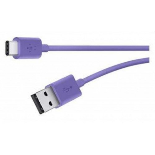 Купить USB Кабель Belkin MIXIT USB to USB Type-C 1.8m Data/Charge (F2CU032BT06-PUR) Purple - цена в Харькове, Киеве, Днепре, Одессе
в интернет-магазине Telemart фото
