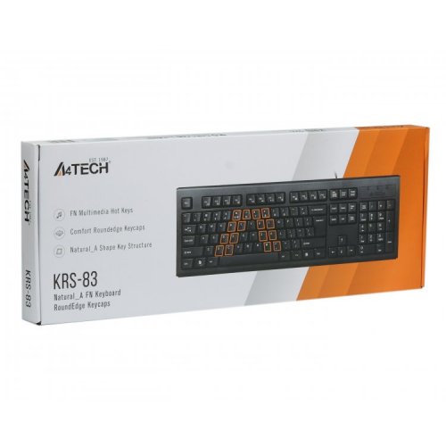Photo Keyboard A4Tech KRS-83 Black