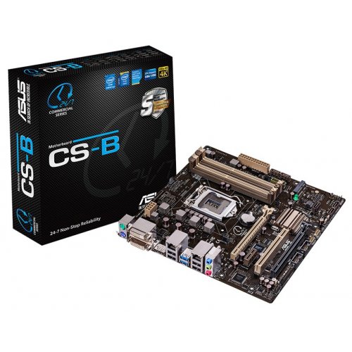 Продать Материнская плата Asus CS-B (s1150, Intel Q87) по Trade-In интернет-магазине Телемарт - Киев, Днепр, Украина фото