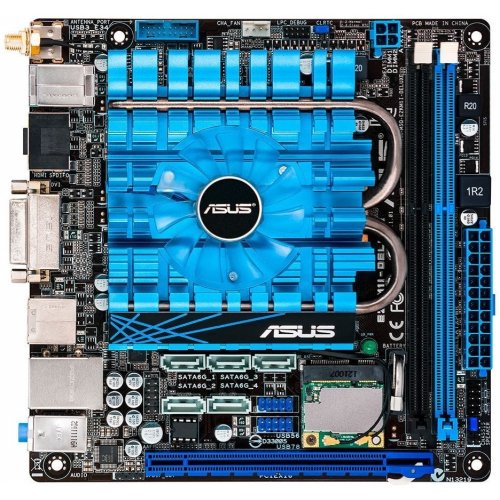 Продать Материнская плата Asus E2KM1I-DELUXE (AMD E2-2000, AMD A50M) по Trade-In интернет-магазине Телемарт - Киев, Днепр, Украина фото