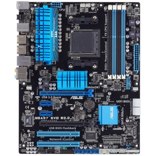 Продати Материнська плата Asus M5A97 EVO R2.0 (AM3+, AMD 970) за Trade-In у інтернет-магазині Телемарт - Київ, Дніпро, Україна фото
