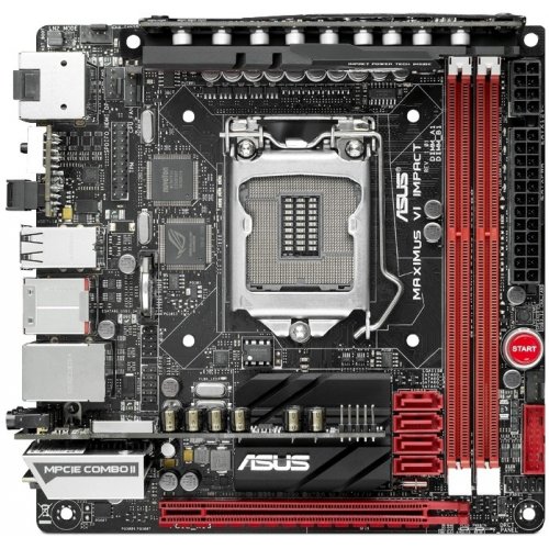 Продати Материнська плата Asus MAXIMUS VI IMPACT (s1150, Intel Z87) за Trade-In у інтернет-магазині Телемарт - Київ, Дніпро, Україна фото