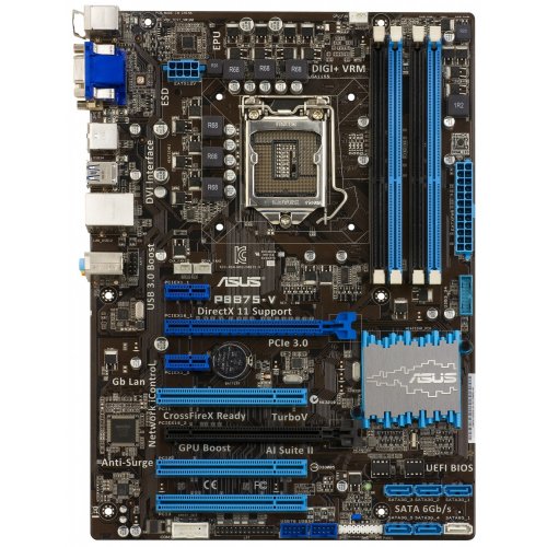 Продати Материнська плата Asus P8B75-V (s1155, Intel B75) за Trade-In у інтернет-магазині Телемарт - Київ, Дніпро, Україна фото