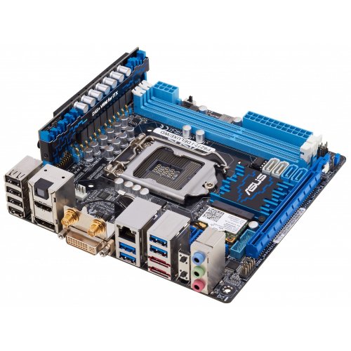 Продати Материнська плата Asus P8Z77-I DELUXE/WD (s1155, Intel Z77) за Trade-In у інтернет-магазині Телемарт - Київ, Дніпро, Україна фото