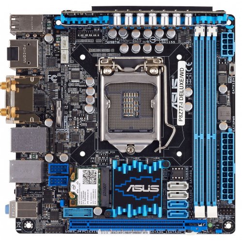 Продати Материнська плата Asus P8Z77-I DELUXE/WD (s1155, Intel Z77) за Trade-In у інтернет-магазині Телемарт - Київ, Дніпро, Україна фото