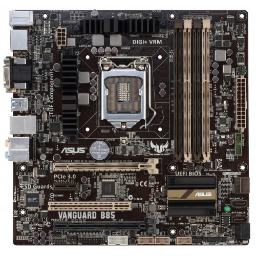 Продати Материнська плата Asus VANGUARD B85 (s1150, Intel B85) за Trade-In у інтернет-магазині Телемарт - Київ, Дніпро, Україна фото