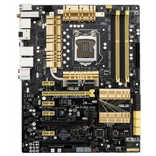 Продати Материнська плата Asus Z87-DELUXE/QUAD (s1150, Intel Z87) за Trade-In у інтернет-магазині Телемарт - Київ, Дніпро, Україна фото