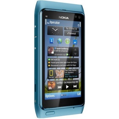 Купить Мобильный телефон Nokia N8-00 Blue - цена в Харькове, Киеве, Днепре, Одессе
в интернет-магазине Telemart фото