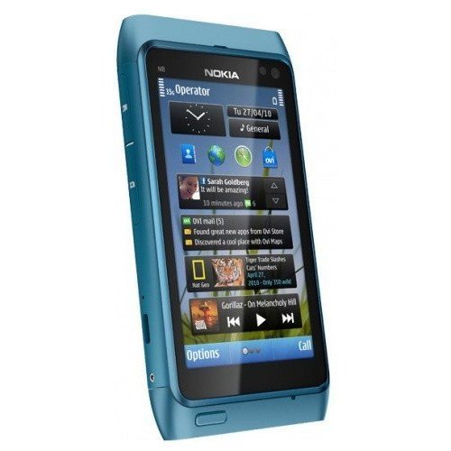 Купить Мобильный телефон Nokia N8-00 Blue - цена в Харькове, Киеве, Днепре, Одессе
в интернет-магазине Telemart фото
