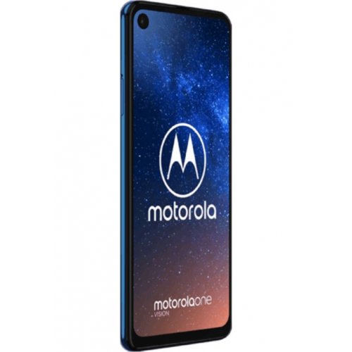 Купить Смартфон Motorola One Vision 4/128GB Sapphire Blue - цена в Харькове, Киеве, Днепре, Одессе
в интернет-магазине Telemart фото