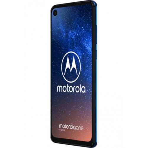 Купить Смартфон Motorola One Vision 4/128GB Sapphire Blue - цена в Харькове, Киеве, Днепре, Одессе
в интернет-магазине Telemart фото