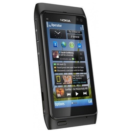 Купить Мобильный телефон Nokia N8-00 Dark Grey - цена в Харькове, Киеве, Днепре, Одессе
в интернет-магазине Telemart фото