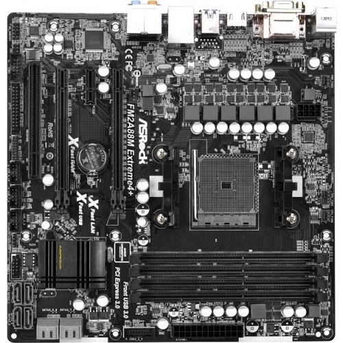 Продати Материнська плата AsRock FM2A88M EXTREME4+ (FM2+, AMD A88X) за Trade-In у інтернет-магазині Телемарт - Київ, Дніпро, Україна фото