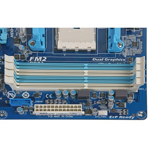 Продати Материнська плата Gigabyte GA-F2A85XM-D3H (FM2+, AMD A85X) за Trade-In у інтернет-магазині Телемарт - Київ, Дніпро, Україна фото
