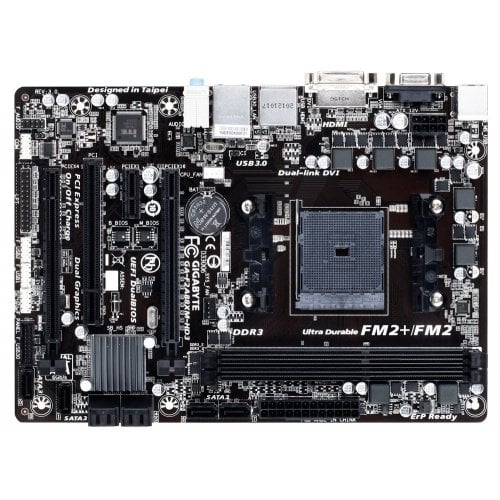 Продати Материнська плата Gigabyte GA-F2A88XM-HD3 (FM2+, AMD A88X) за Trade-In у інтернет-магазині Телемарт - Київ, Дніпро, Україна фото