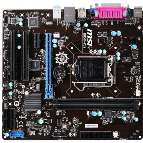 Продати Материнська плата MSI B85M-P32 (s1150, Intel B85) за Trade-In у інтернет-магазині Телемарт - Київ, Дніпро, Україна фото