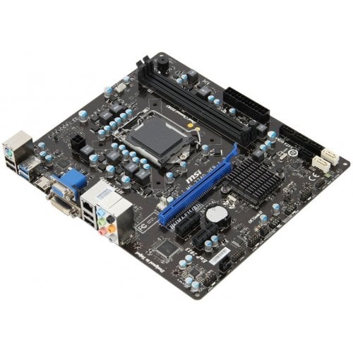 Продать Материнская плата MSI H61MA-E35 B3 (s1155, Intel H61) по Trade-In интернет-магазине Телемарт - Киев, Днепр, Украина фото