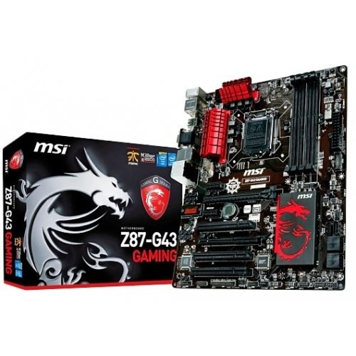 Продати Материнська плата MSI Z87-G43 GAMING (s1150, Intel Z87) за Trade-In у інтернет-магазині Телемарт - Київ, Дніпро, Україна фото