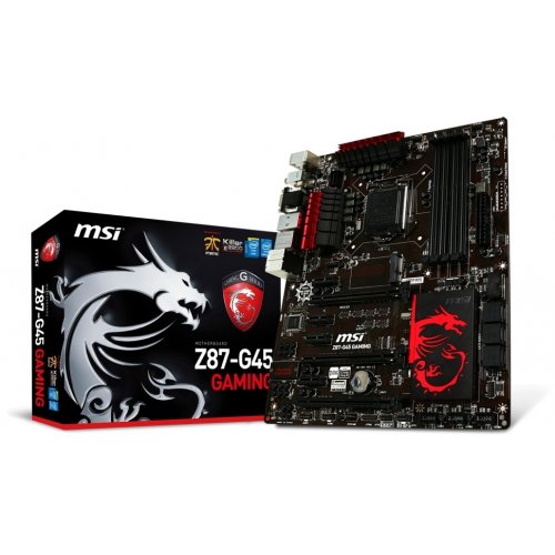 Продати Материнська плата MSI Z87-G45 GAMING (s1150, Intel Z87) за Trade-In у інтернет-магазині Телемарт - Київ, Дніпро, Україна фото