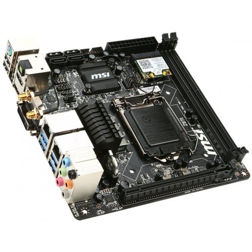 Продати Материнська плата MSI Z87I (s1150, Intel Z87) за Trade-In у інтернет-магазині Телемарт - Київ, Дніпро, Україна фото