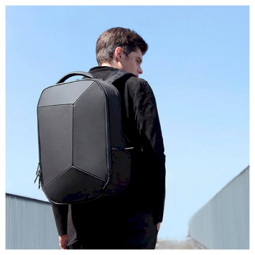 Xiaomi 15.6" Geek Backpack Black купити в Україні: Київ, Львів, Хмельницький, Тернопіль, Івано-Франківськ | Низька ціна, відгуки, характеристики від TELEMART фото