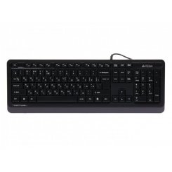 Клавіатура A4Tech Fstyler FK10 Sleek Media Comfort Black/Grey