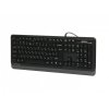 Фото Клавіатура A4Tech Fstyler FK10 Sleek Media Comfort Black/Grey