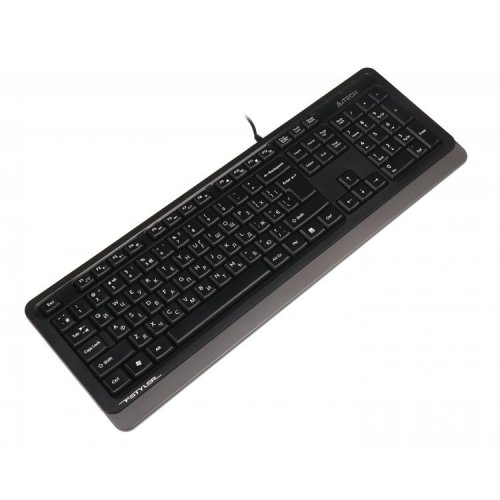 Фото Клавіатура A4Tech Fstyler FK10 Sleek Media Comfort Black/Grey