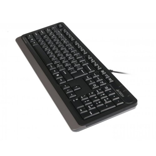 Фото Клавіатура A4Tech Fstyler FK10 Sleek Media Comfort Black/Grey