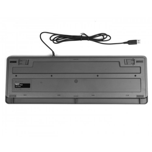 Фото Клавіатура A4Tech Fstyler FK10 Sleek Media Comfort Black/Grey