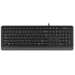 Клавіатура A4Tech Fstyler FK10 Sleek Media Comfort Black/Grey
