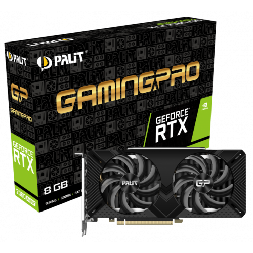 Фото Видеокарта Palit GeForce RTX 2060 Super GamingPro 8192MB (NE6206S019P2-1062A)