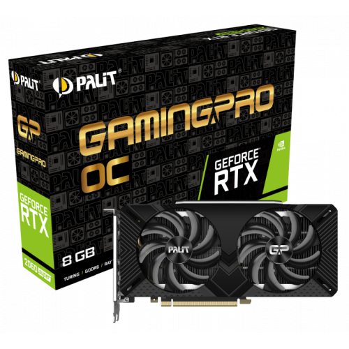 Фото Видеокарта Palit GeForce RTX 2060 Super GamingPro OC 8192MB (NE6206SS19P2-1062A)