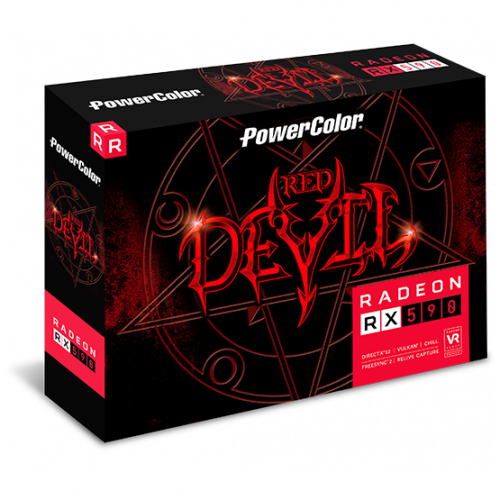Продати Відеокарта PowerColor Radeon RX 590 Red Devil OC 8192MB (AXRX 590 8GBD5-3DHV2/OC) за Trade-In у інтернет-магазині Телемарт - Київ, Дніпро, Україна фото