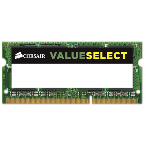 Продати ОЗП Corsair SODIMM DDR3 8GB 1600Mhz ValueSelect (CMSO8GX3M1C1600C11) за Trade-In у інтернет-магазині Телемарт - Київ, Дніпро, Україна фото