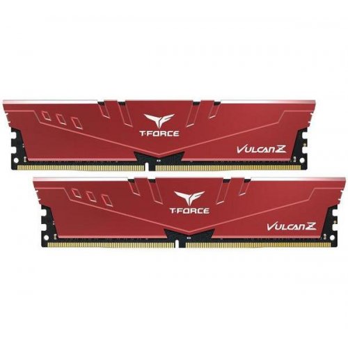 Фото ОЗП Team DDR4 16GB (2x8GB) 3000Mhz T-Force Vulcan Z Red (TLZRD416G3000HC16CDC01)