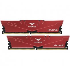 Фото Team DDR4 16GB (2x8GB) 3200Mhz T-Force Vulcan Z Red (TLZRD416G3200HC16CDC01)