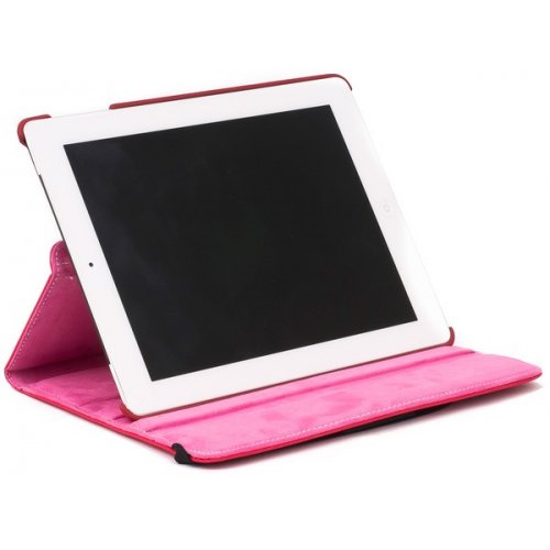 Чехол DIGI iPad - Rotation Book Jacket Pink купити в Україні | Telemart фото