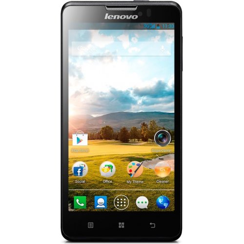 Мобільний телефон Lenovo P780 Deep Black купити в Україні: Київ, Львів, Хмельницький, Тернопіль, Івано-Франківськ | Низька ціна, відгуки, характеристики від TELEMART фото