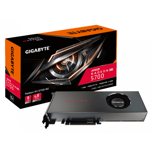 Продать Видеокарта Gigabyte Radeon RX 5700 8192MB (GV-R57-8GD-B) по Trade-In интернет-магазине Телемарт - Киев, Днепр, Украина фото