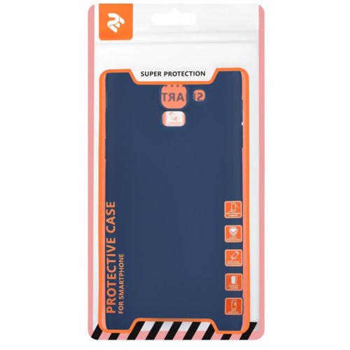 Чохол 2E Basic для Samsung Galaxy J6 2018 (J600) Soft touch (2E-G-J6-18-NKST-NV) Navy купити в Україні | Telemart фото