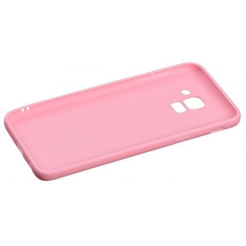 Чехол 2E Basic для Samsung Galaxy J6 2018 (J600) Soft touch (2E-G-J6-18-NKST-PK) Pink купить в Украине | Telemart фото