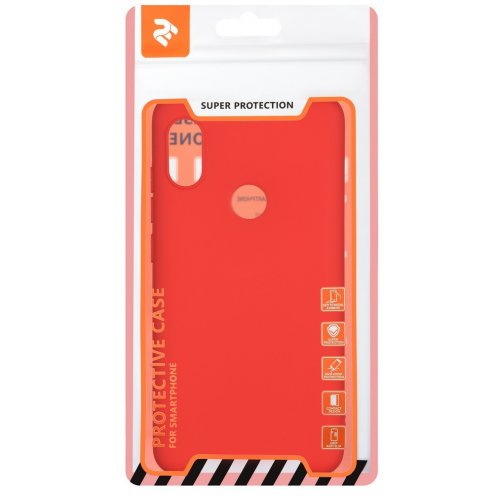 Чехол 2E Basic для Xiaomi Redmi Note 6 Pro Soft touch (2E-MI-N6PR-NKST-RD) Red купить в Украине | Telemart фото