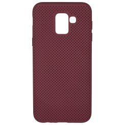 Чехол 2E для Samsung Galaxy J6 (J600) Dots (2E-G-J6-JXDT-M) Marsala